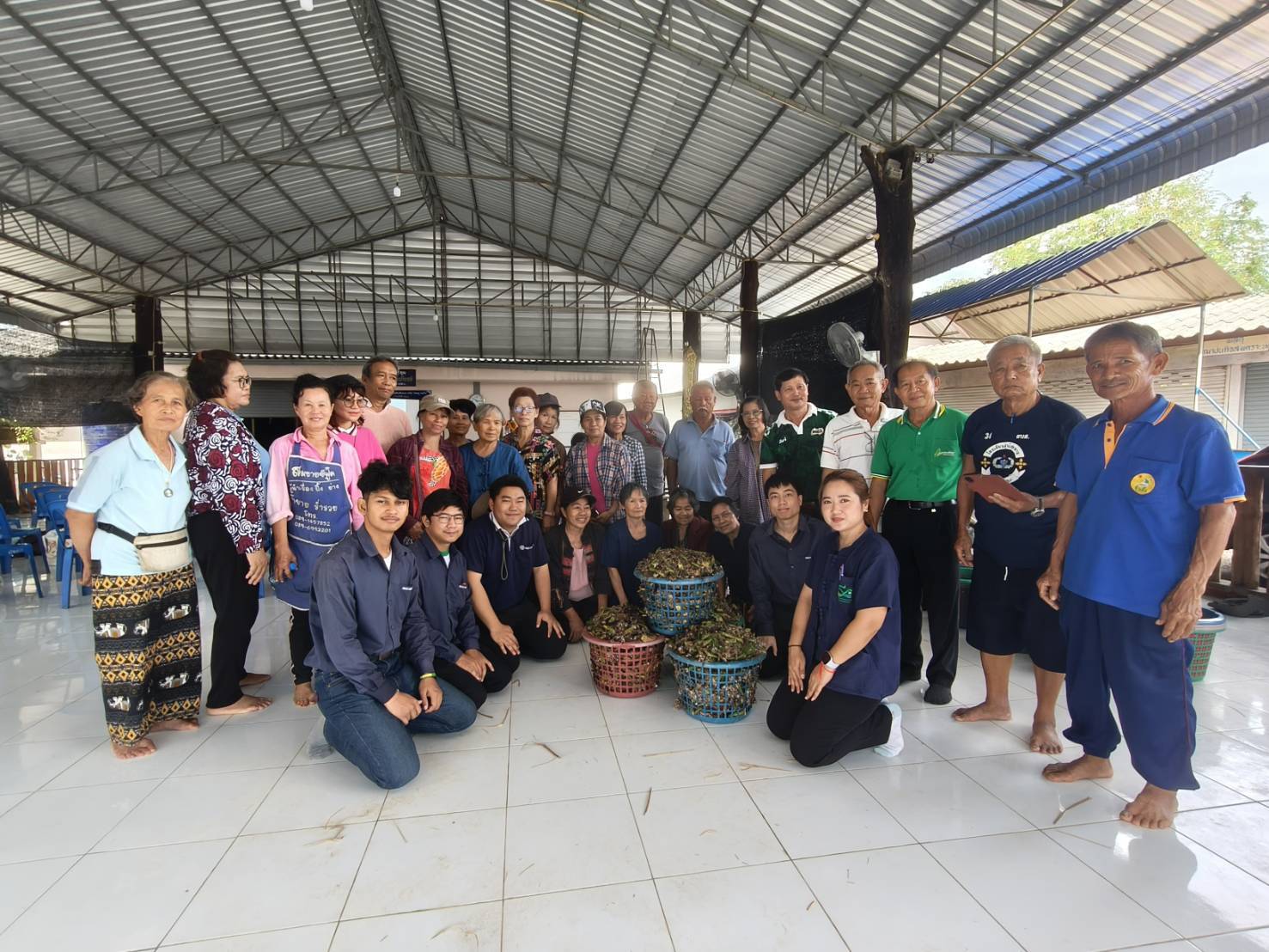 งานวิจัยและบริการวิชาการได้จัดกิจกรรม ฝึกอบรม“การผลิตเห็ดเศรษฐกิจ” เรื่อง ความรู้เบื้องต้นในการเพาะเห็ด ภายใต้โครงการ การถ่ายทอดองค์ความรู้การผลิตผักและเห็ดปลอดภัยแบบครบวงจรให้แก่เกษตรกรในชุมชน